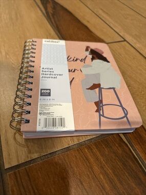Caliber Pink Artist Series Hardcover Journal - Spiral Bound
